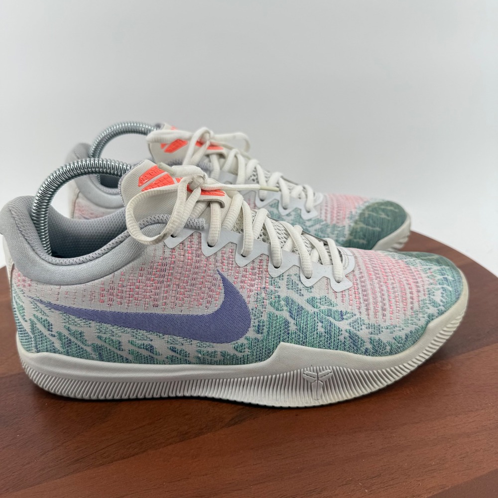 Nike Kobe Mamba Rage Basketball Shoes Bright Mango Easter 908972-140 Men 8.5